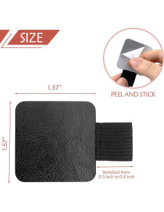 Soporte Autoadhesivo para Bolígrafos Cretty-Meet - 10 Colores 2