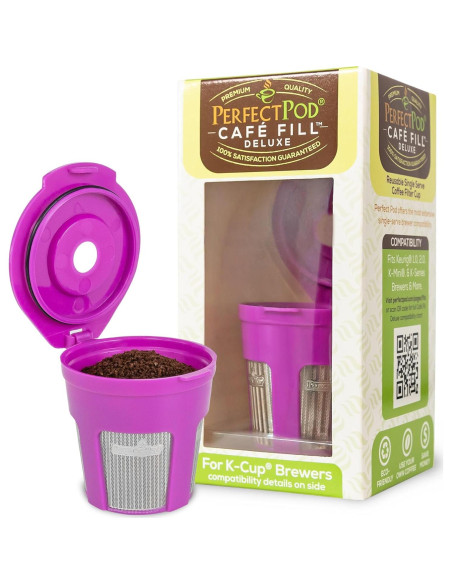 Cápsula Reutilizable Perfect Pod K Cup para Cafeteras Keurig