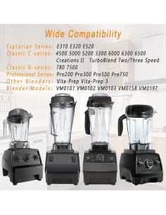 Contenedor de 1.36L para Licuadoras Vitamix EastFune 48oz 2