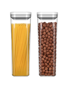 Contenedores de Almacenamiento Herméticos MR.SIGA 2.1L - Paquete de 2