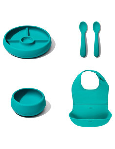 Juego de Alimentación de Silicona OXO Tot - Libre de BPA y PVC