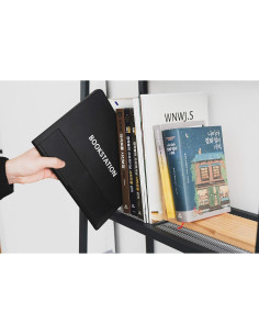 Mesa de Lectura Portátil BOOKSTATION Blanca 27x21 cm 2