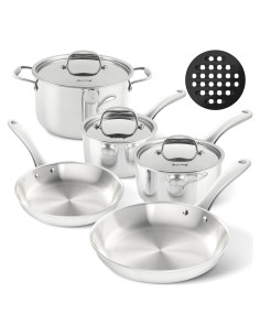 Juego de Utensilios de Cocina Duxtop 9 Piezas Acero Inoxidable