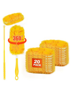 Kit de Limpieza JEHONN Duster Swiffer 20 Rellenos + Mangos