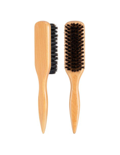 Cepillo Slick Back Stylemate - Cerdas de Jabalí Natural 22x4 cm