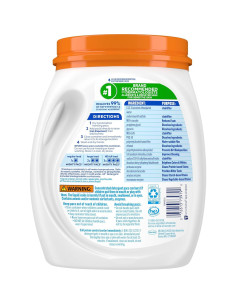 Detergente para Ropa Hipoalergénico Todos Libre Claro OXI 56 Pacs 2