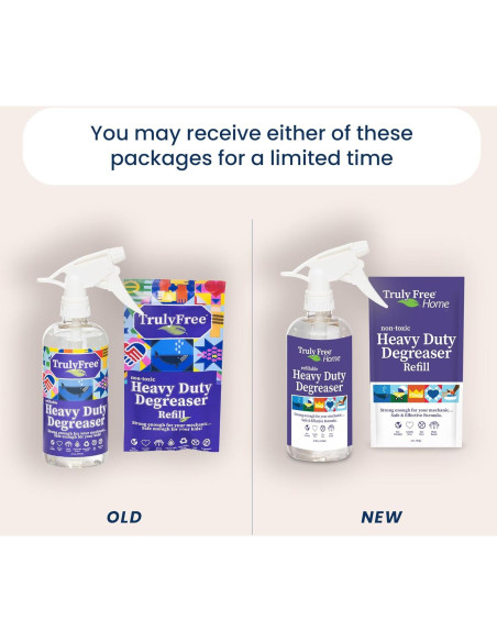 Desengrasante Truly Free 0.47 L + 2 Recargas 0.12 L - Sin Fragancia