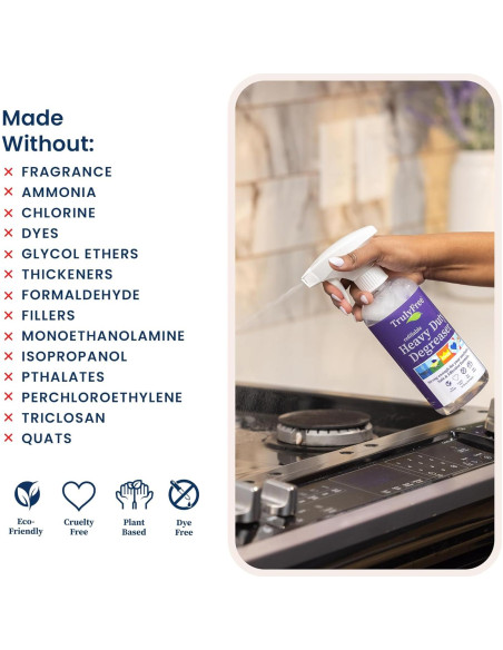 Desengrasante Truly Free 0.47 L + 2 Recargas 0.12 L - Sin Fragancia