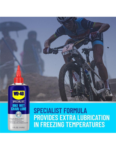 Lubricante Húmedo para Cadenas de Bicicleta WD-40 113 g