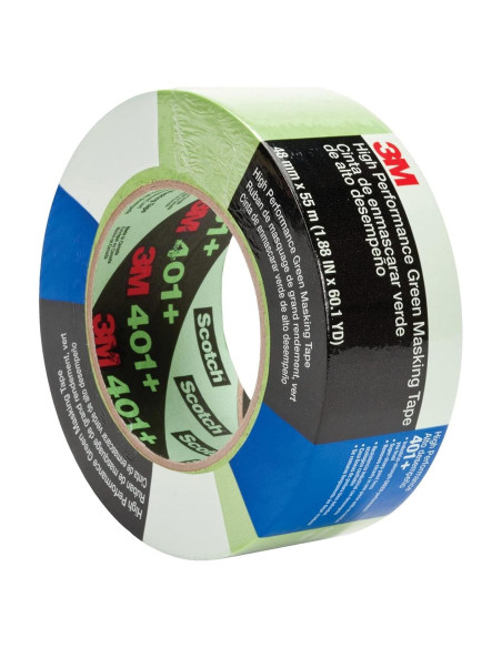 Cinta de enmascarar verde 3M Scotch 401+ 48mm x 55m alta temperatura