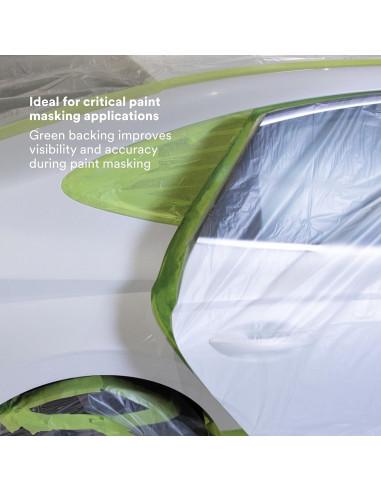 Cinta de enmascarar verde 3M Scotch 401+ 48mm x 55m alta temperatura
