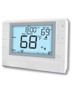 Termostato Programable Coiiwsei RTH725 Blanco 24V Digital