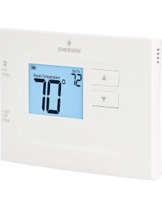 Termostato Digital No Programable Emerson 1H/1C Blanco 2