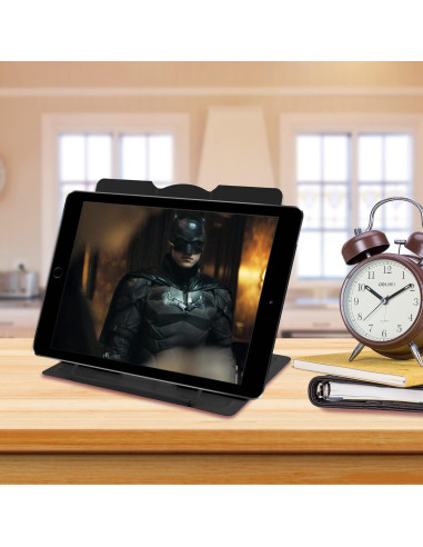 Soporte de Libro Ajustable Camelmother Metal Negro 22.4x20.1cm