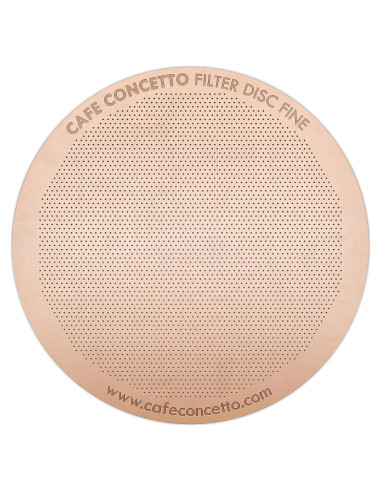 Filtro de Disco Superfino CAFE CONCETTO para AeroPress XL - Acero Inoxidable