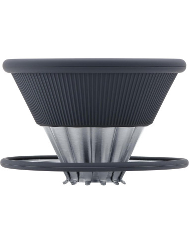 Goteador de Café Normcore 2-en-1 Acero Inoxidable Plata