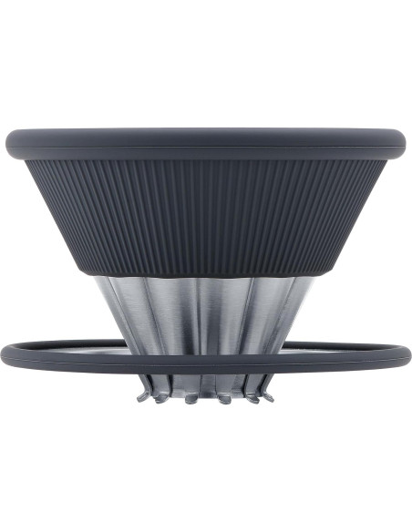 Goteador de Café Normcore 2-en-1 Acero Inoxidable Plata