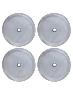 4 Filtros de Repuesto para Prensa Francesa Zhuohai 10.16 cm