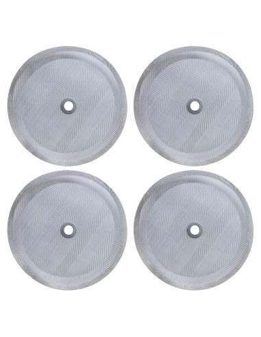 4 Filtros de Repuesto para Prensa Francesa Zhuohai 10.16 cm