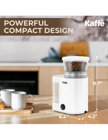 Molino de Café Eléctrico Kaffe KF8024 - 155.9g - Ajustable