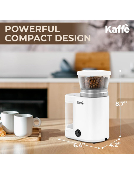 Molino de Café Eléctrico Kaffe KF8024 - 155.9g - Ajustable
