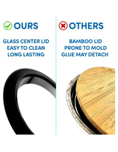 Jarra de vidrio Vitev con filtro pH 8.5-9.5 1.36 kg Negro 2