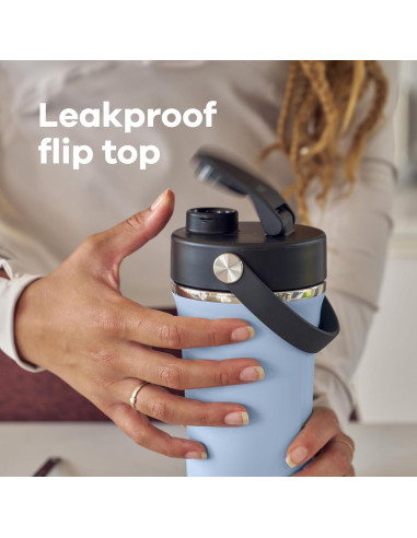 Botella de Batido Aislada Hydro Flask 24 Oz Trillium