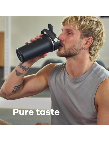 Botella de Batido Aislada Hydro Flask 24 Oz Trillium