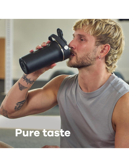 Botella de Batido Aislada Hydro Flask 24 Oz Trillium