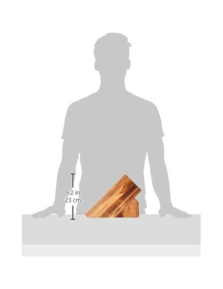 Bloque de Almacenamiento de Cuchillos Wüsthof Acacia 17 Ranuras