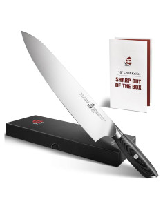 Cuchillo de Chef TUO 25.4 cm Acero Alemán Pakkawood Profesional