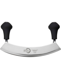 Cuchillo Mezzaluna Doble Hoja Mercer Culinary 20.32 cm Acero Inoxidable 2