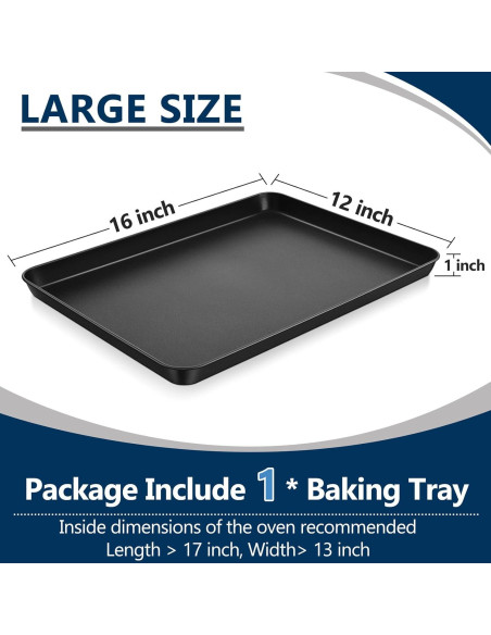 Bandeja para Hornear P&P CHEF 40.64x30.48 cm Antiadherente