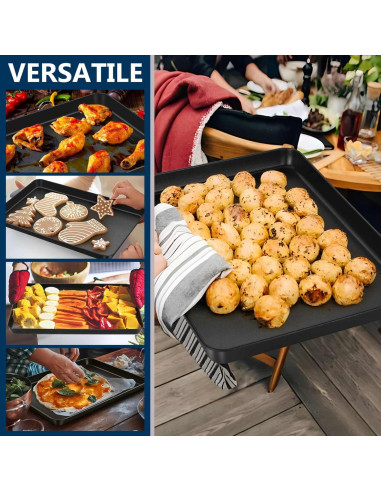 Bandeja para Hornear P&P CHEF 40.64x30.48 cm Antiadherente