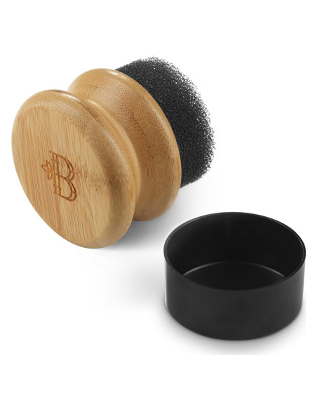 Aplicador de Aceite Bambüsi con Esponja Tratada - 6.86 cm