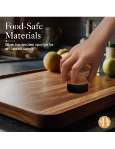 Aplicador de Aceite Bambüsi con Esponja Tratada - 6.86 cm 2