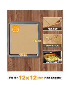 Papel Pergamino Pre-Cortado SMARTAKE 30.48 cm - 200 Pcs 2