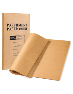 Papel Pergamino Sin Blanquear VITEVER 30.48x40.64 cm - 50 Hojas