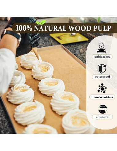 Papel Pergamino Sin Blanquear VITEVER 30.48x40.64 cm - 50 Hojas