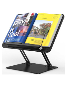 Soporte de Libros Ergonómico BESIGN BS01 Ajustable Negro