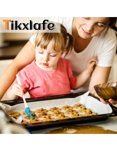 200 Hojas de Papel Pergamino Tikxlafe 20x20cm Anti-adherente