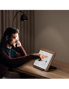 Soporte de Libro Ajustable JaoNanl Plegable para Oficina y Cocina 2