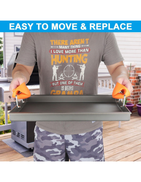 Plancha de Gas TAILGRILLER para Weber Spirit 200 - 49.8x44.2 cm