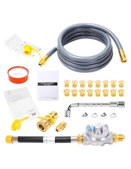 Kit de Conversión Propano a Gas Natural QuliMetal para Parrillas Weber