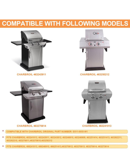 Encendedor Electrónico PETKAO G511-0055-W1 para Charbroil