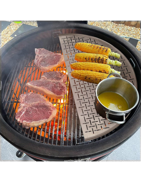 Rejilla de Cocina Vankey Acero Inoxidable 60.96cm para Kamado Rejilla de Cocina Vankey Acero Inoxidable 60.96cm para Kamado