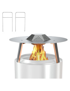 Deflector de Calor BQMAX para Solo Stove Bonfire 49.5 cm