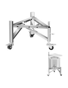 Soporte para Fogata Universal Petrirufun 15-27" Acero Inoxidable