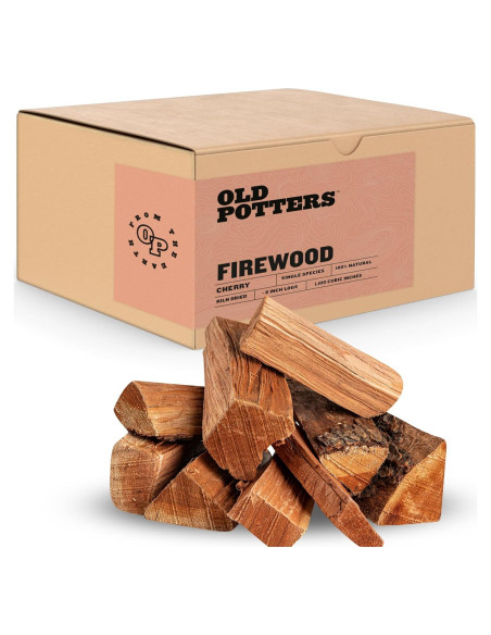 Leña Secada al Horno Cereza 5.93 kg 20.32 cm para Asar
