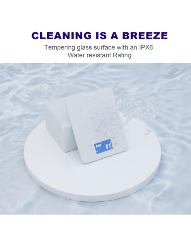 Báscula de Café MEGAWISE Alta Precisión 0.01g a 2kg con Temporizador